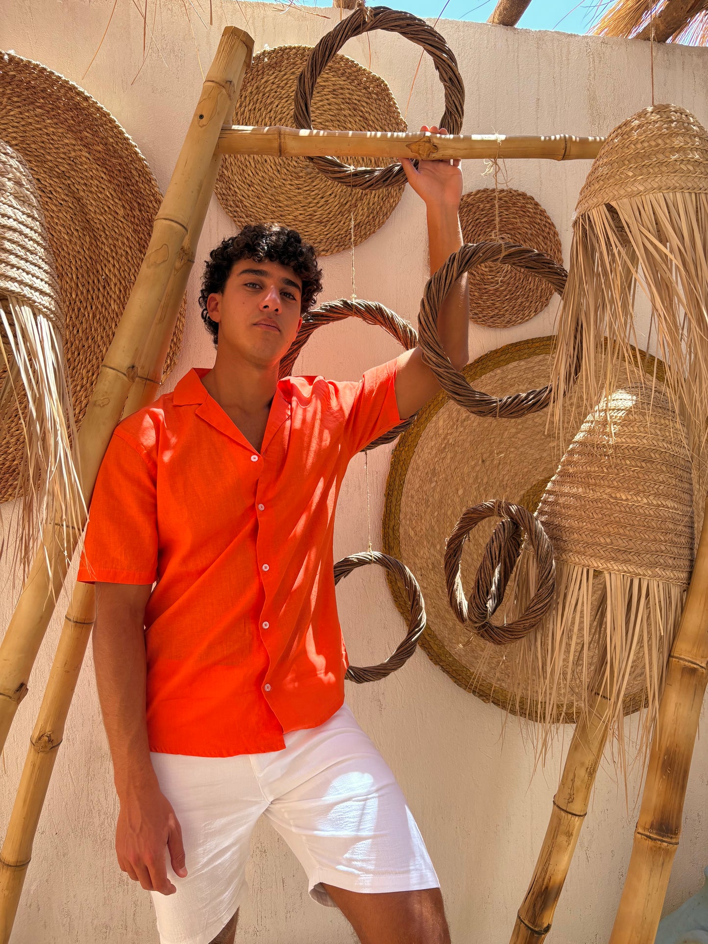 Short Sleeve Linen Shirt