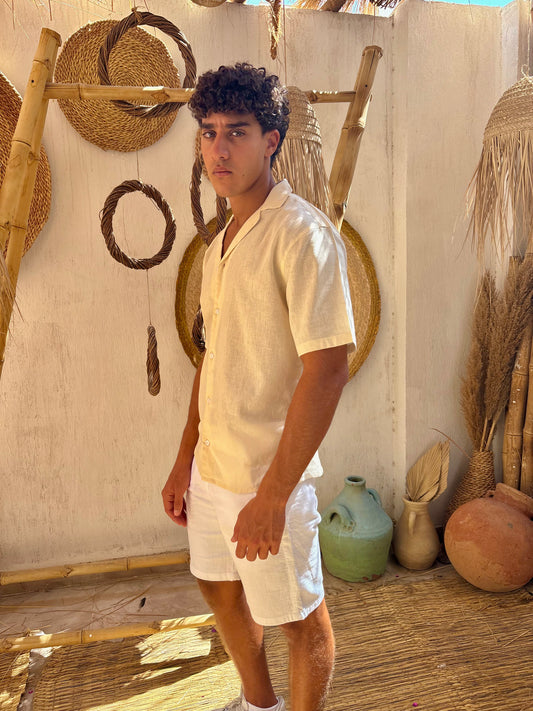 Linen Men Shorts