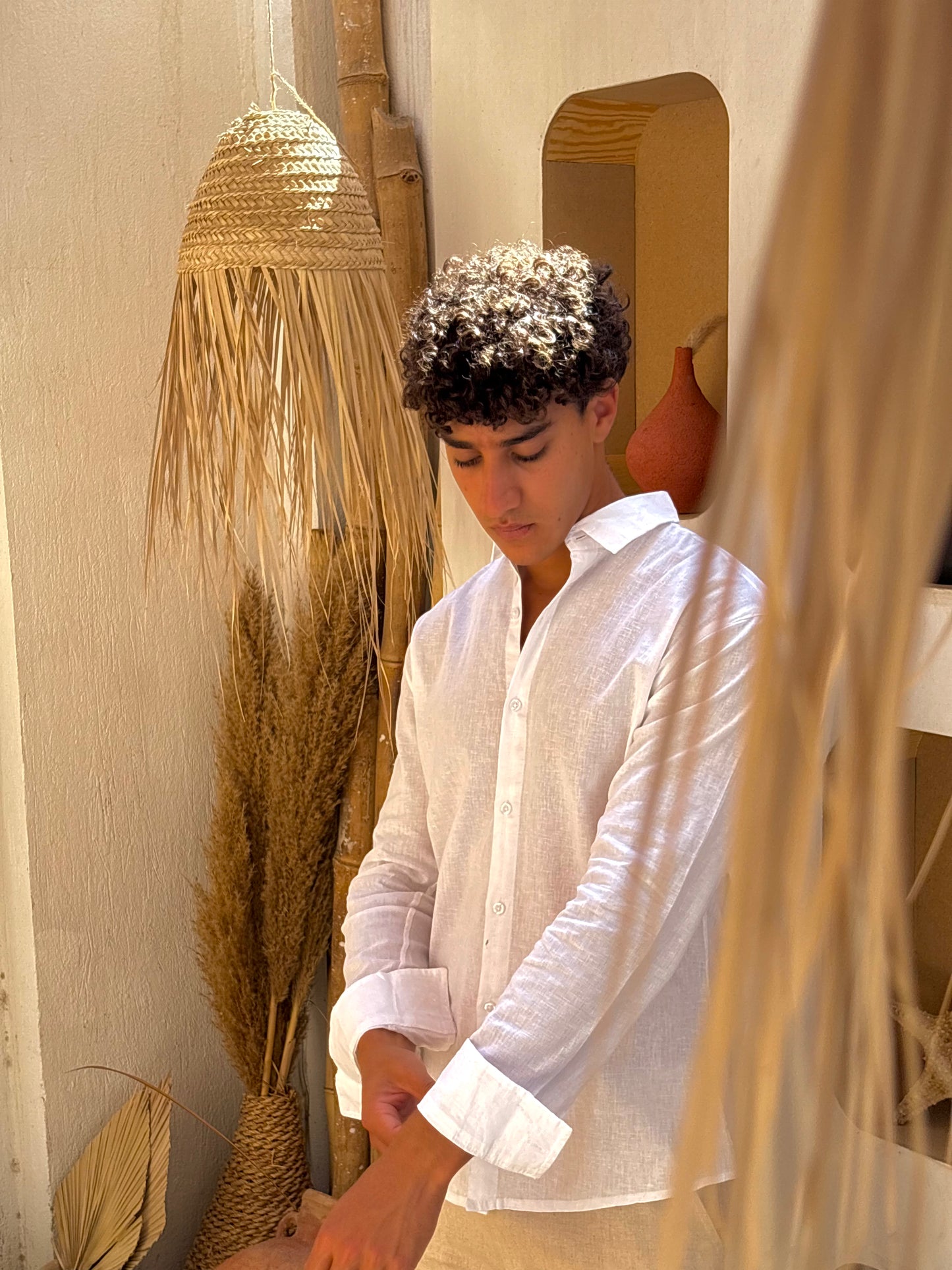 Long Sleeve Linen Shirt